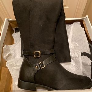 XOXO black tall boots size 7.5M